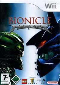 Bionicle Heroes Wii US box art